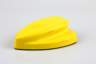 5 inch heart shape hand sanding pad